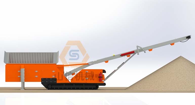 卡車卸料堆料機(jī)